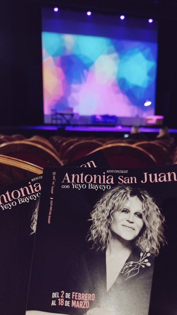 DiegoFerroAct's tweet photo. ¡Allá vamos! A disfrutar de #EntrevistaConMiHijaMari con mis queridos #AntoniaSanJuan y #YeyoBayeyo en @ElPavonTeatro
¡Gracias @RevistaTeatros! ♥️🎭♥️
#teatro #madrid #theatre #actor #comunicador #diegoferro #diegoferroactor #diegoferrocomunicador #cultura https://t.co/aelfyq5xlD