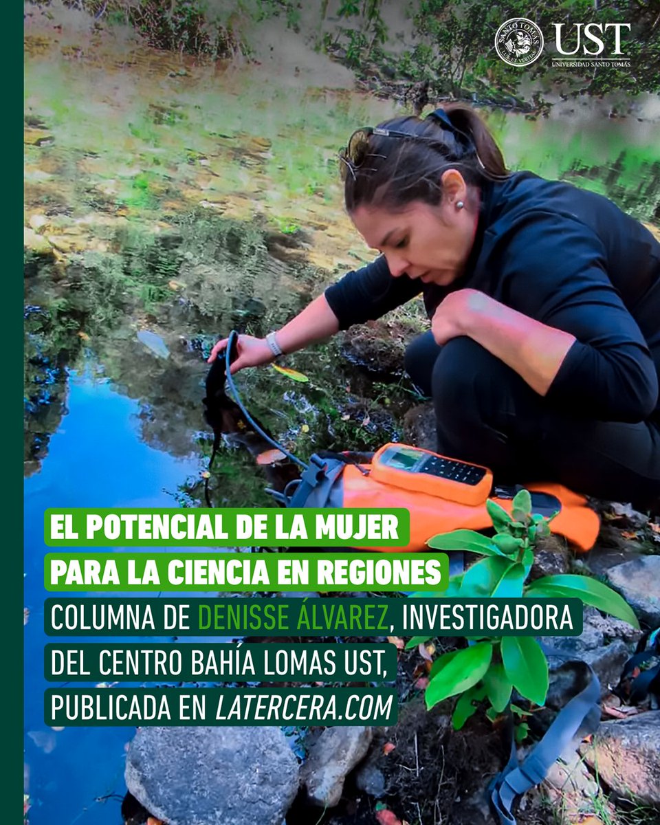 Denisse Álvarez, investigadora del Centro Bahía Lomas de la UST, presenta una visión relevante acerca del por qué potenciar  el rol de investigadoras, y principalmente en las regiones.

Lee su columna completa en bit.ly/40V8wnD.