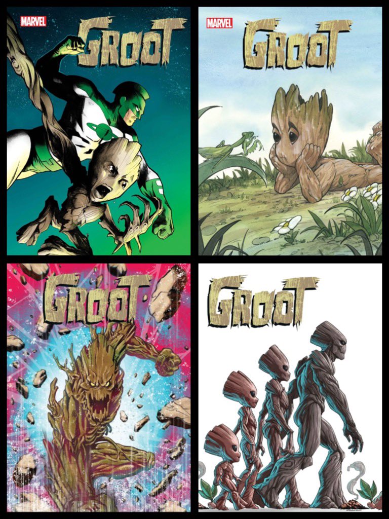 dano_cosmic's tweet photo. Groot #1 (of 4)- May 2023!
✨
W-#DanAbnett,A-#DamianCouceiro, covers by #LeeGarbett, #PeachMomoko, #PeteWoods, #BenjaminSu, and #SkottieYoung
✨
#Groot #CaptainMarvel #MarVell #Marvel #MarvelComics #MarvelCosmic https://t.co/4403HSB91V