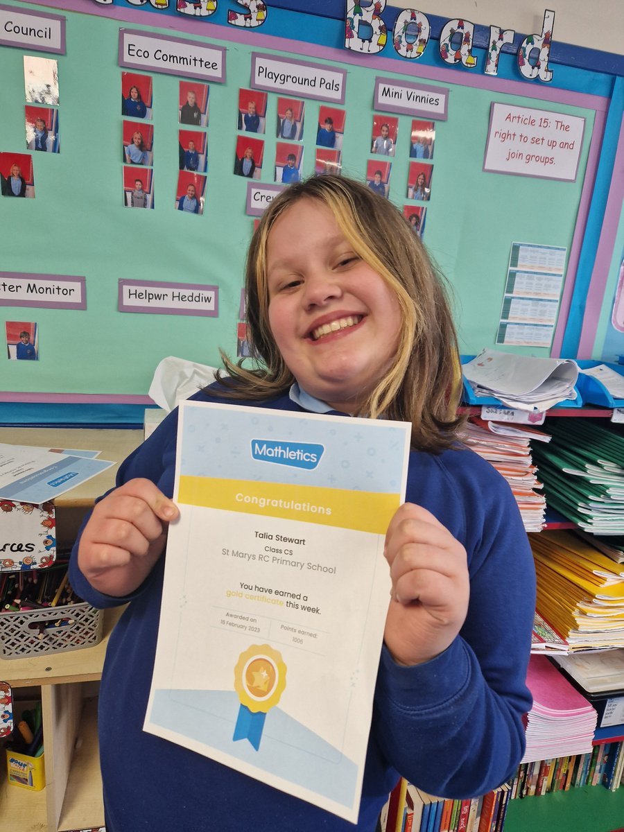marys_rc's tweet photo. Bronze, silver & even gold Mathletics awards this half term in Blwyddyn 6 #capablelearners https://t.co/GLOrB30gRD