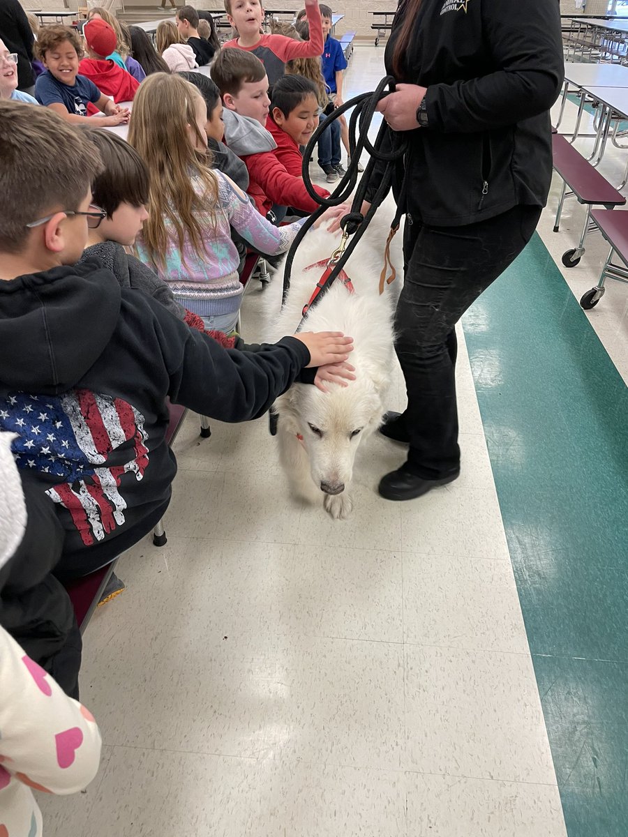 We loved getting to see Hank from the Hood County Animal Shelter 🐶 <a href="/granburyisd/">Granbury ISD</a> <a href="/mambrinosteam/">STEAM Academy at Mambrino</a>