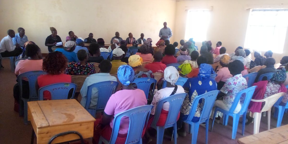 suzannekiamba's tweet photo. Through Sensitisation of Uwezo, Women Enterprise and Youth funds. Women, Youth and PWDs need to be more empowered for self Growth.

Asentani Sana Kathonzweni.. https://t.co/v1PyqRUQtD