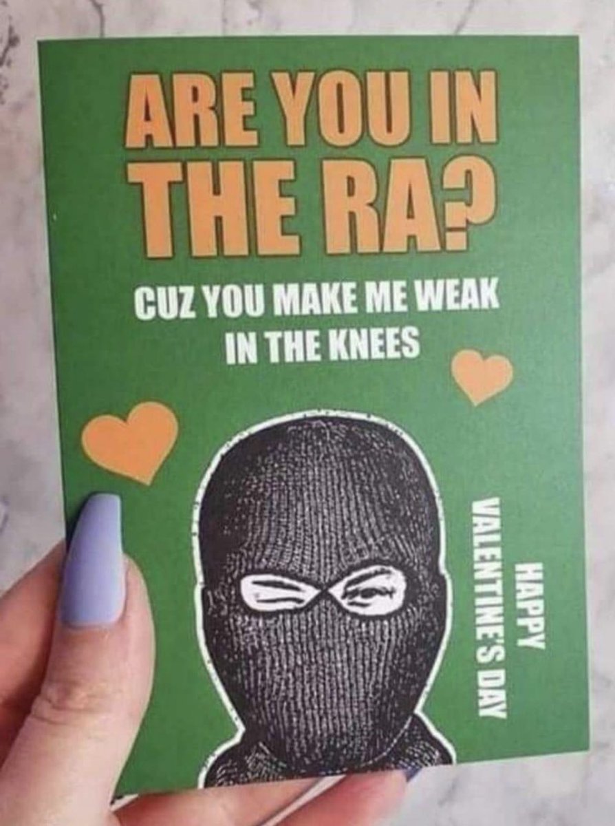 RetributionNI's tweet image. Gerry’s new card shop