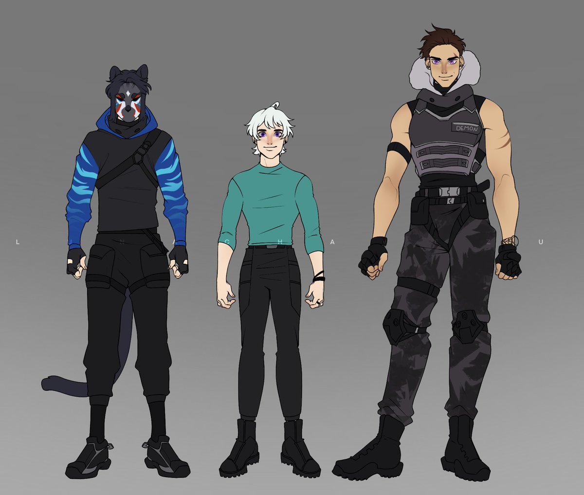 LunaChavezu's tweet photo. Ya quedó, sus nuevos rediseño, que probablemente sean sus permanentes 🫡.
#OC #ocrdesing #occhart #myoc https://t.co/xkV8Ti6YBD