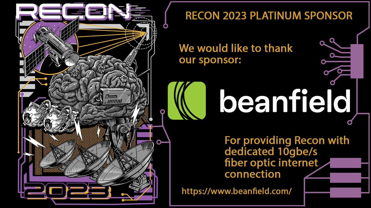 Beanfield on Twitter "So proud to be supporting reconmtl again this