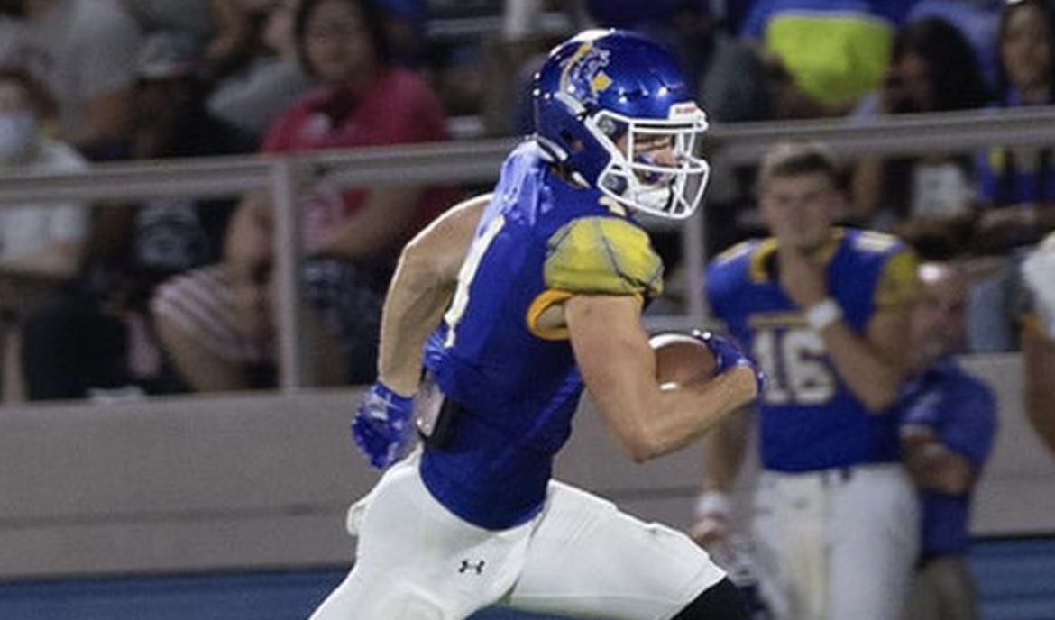 HurwitzSports's tweet photo. #SouthernArkansas WR Micah Small tells me that the #Ravens expressed a lot of interest in him during his senior season. @MicahSmall_13 participated in this year’s FCS Bowl back in December. https://t.co/t5vLndrebF