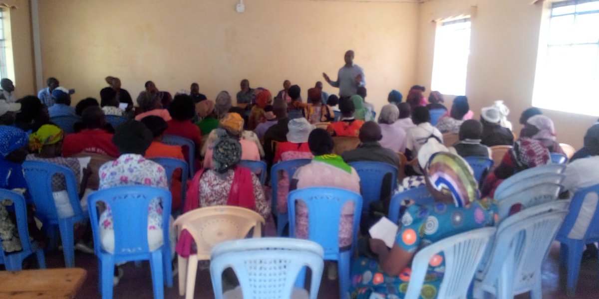 suzannekiamba's tweet photo. Through Sensitisation of Uwezo, Women Enterprise and Youth funds. Women, Youth and PWDs need to be more empowered for self Growth.

Asentani Sana Kathonzweni.. https://t.co/v1PyqRUQtD