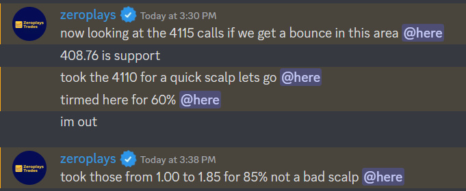 Played in REAL time <a href="/TradingCollecTV/">Trading Collective</a> #SPX scalps for 60% on the trim and all out at 85% lets go! #LiveTrading $SPY #SPY $QQQ #QQQ #STOCKSTOWATCH