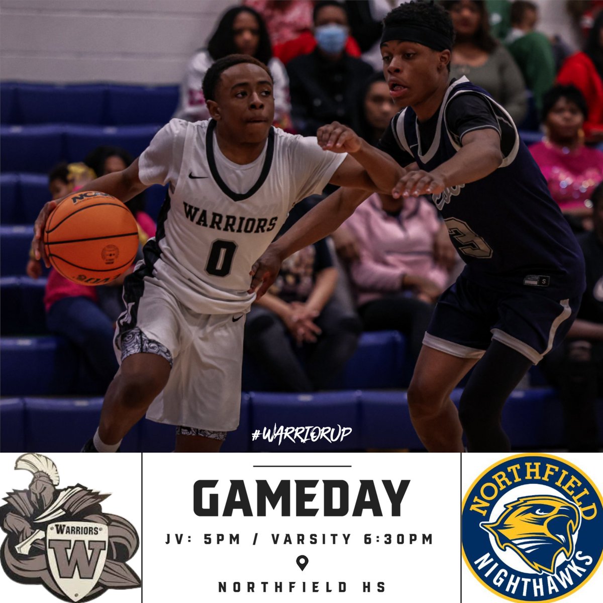 FNEMBB's tweet image. The Warriors (11-10) travel to Northfield HS (15-6) to take on the Nighthawks.

JV tipoff set for 5PM, followed by varsity at 6:30PM!

#WarriorUp #WarriorFamily

.@CHSAA @Bball_CO