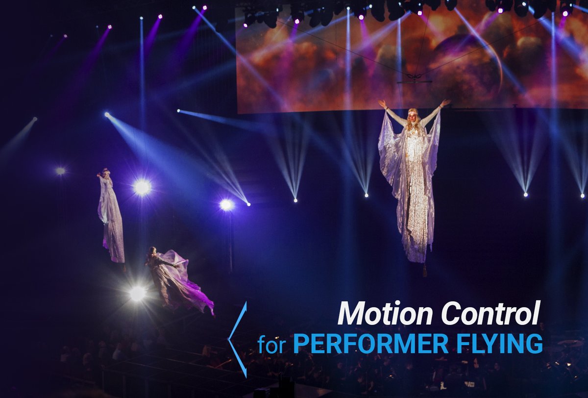 raynokmotion's tweet photo. Aerial artistry demands a system of control algorithms that work in tandem with the flyer. 
Raynok produces MOTION CONTROL for PERFORMER FLYING

Learn more at https://t.co/LU9v5r3rJ0

#raynokmotion
#MotionControl 
#PerformersFlying 
#PerformanceTechnology 
#ShowTechnology https://t.co/FU6QdTT5rS