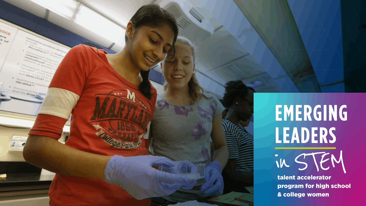 .@learningundftd’s Emerging Leaders in #STEM program introduces high school and college women to high-demand STEM jobs. Text LEADERS to 1-833-272-7159 to join their textlist and they will notify you when registration opens. #WomeninSTEM learningundefeated.org/emerging-leade…