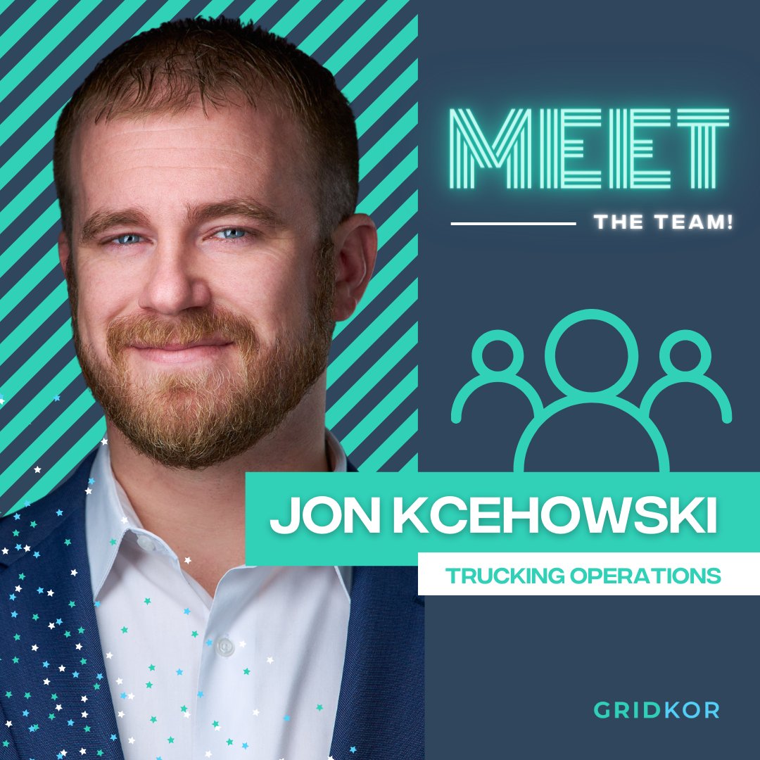 GridKor's tweet image. Meet Jon Kcehowski, our Trucking Operations Manager!🌟

Read more about Jon&apos;s role, this job history, and more here: 
linkedin.com/feed/update/ur…

#gridkor #meettheteam