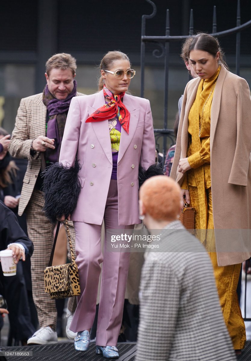 YLBofficialsite's tweet photo. Yasmin, Simon, and Amber at a service to honor Dame Vivienne Westwood, who died last December, 16 Feb 2023 https://t.co/MTJj6rjuMd