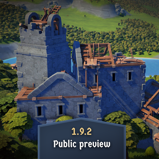 Update 1.9.2 is now in public preview!

- Improved Budget Breakdown
- New Monastery Construction Steps
- Right-Click to Close Windows
- Improved ESC key Behavior

Try it now on Steam. Get the details here ➡️

store.steampowered.com/news/app/69083…