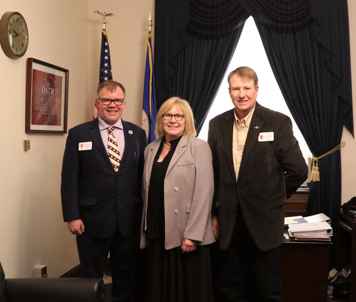 Rep. Michelle Fischbach on Twitter "It was great having the MN
