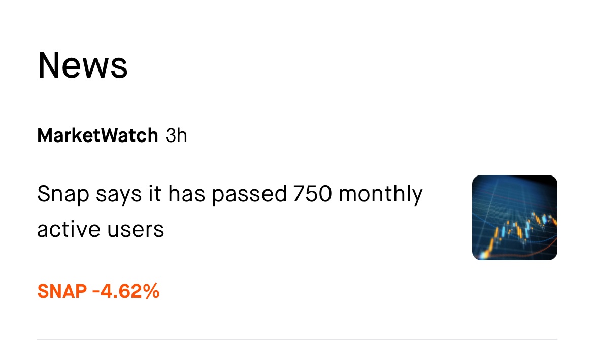 $SNAP is making it happen