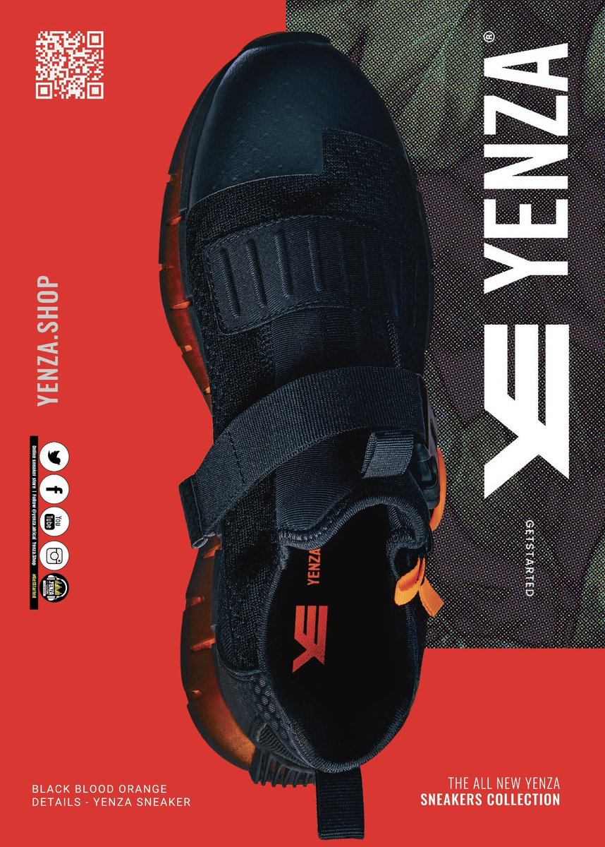 Now is your time #Yenza #GetStarted 

Retweet, Like/Share this post &amp; stand a chance to get yourself a pair of the all new #Yenza Fearless v1 sneaker delivered to your doorstep. 

Order via WhatsApp (073) 090-4683