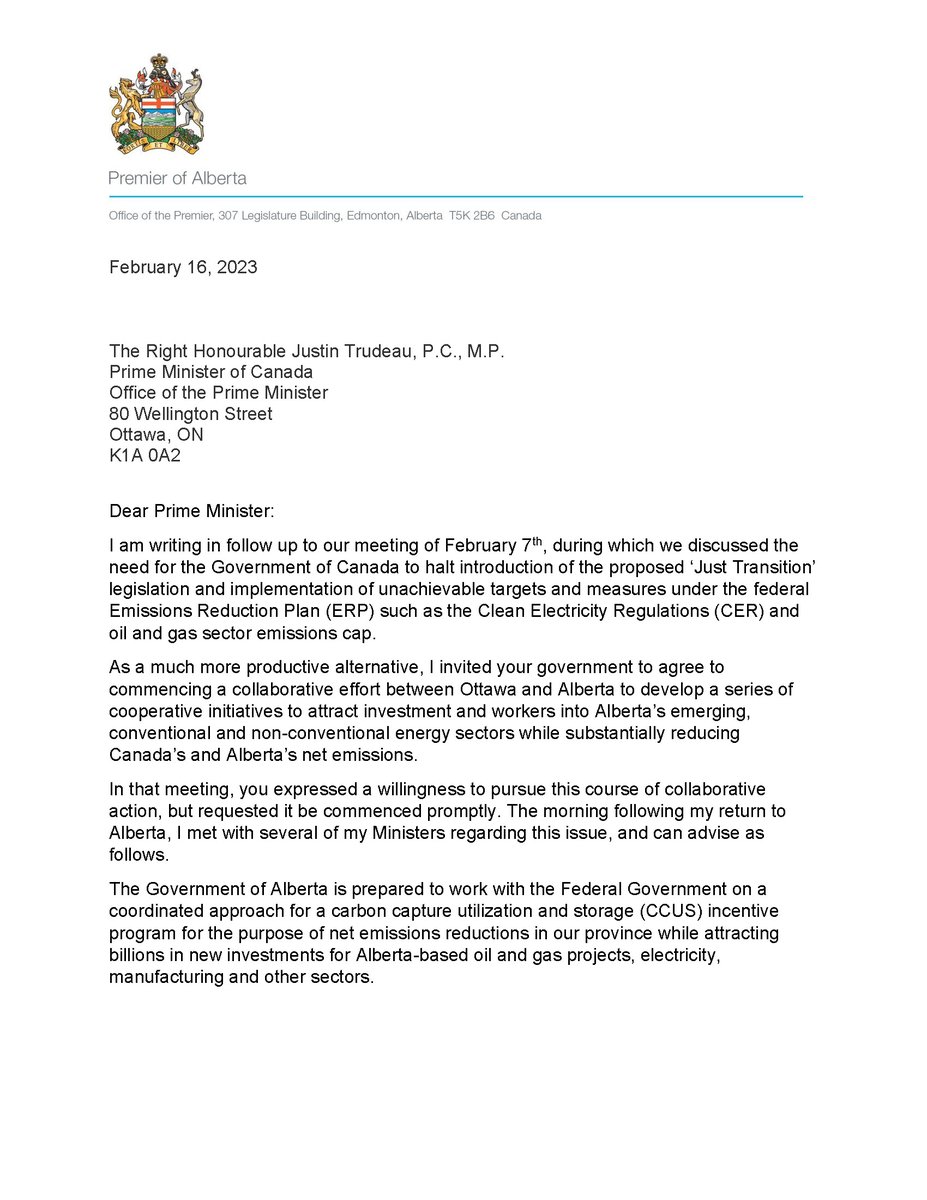 Danielle Smith tweet media