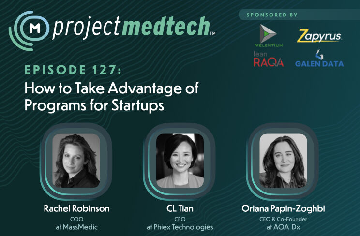 Check out the new episode of the @ProjectMedtech Podcast! The conversation features our own Rachel Robinson and #IGNITE Alumni CL Tian, #PhiexTechnologies and Oriana Papin-Zoghbi, @AOA_Dx. Learn more here: business.massmedic.com/newsroom/Detai…