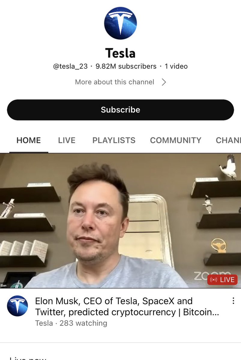 Roblox_RTC's tweet photo. ⚠️ MAJOR ROBLOX YouTuber ItsFunneh has been HACKED by a crypto scam. Most videos have been privated, and the channel was renamed to Tesla_23.

Funneh heads The Krew, one of the most popular groups of YouTubers that does Roblox content. Her fans are worried! https://t.co/CGYr2a9v6C