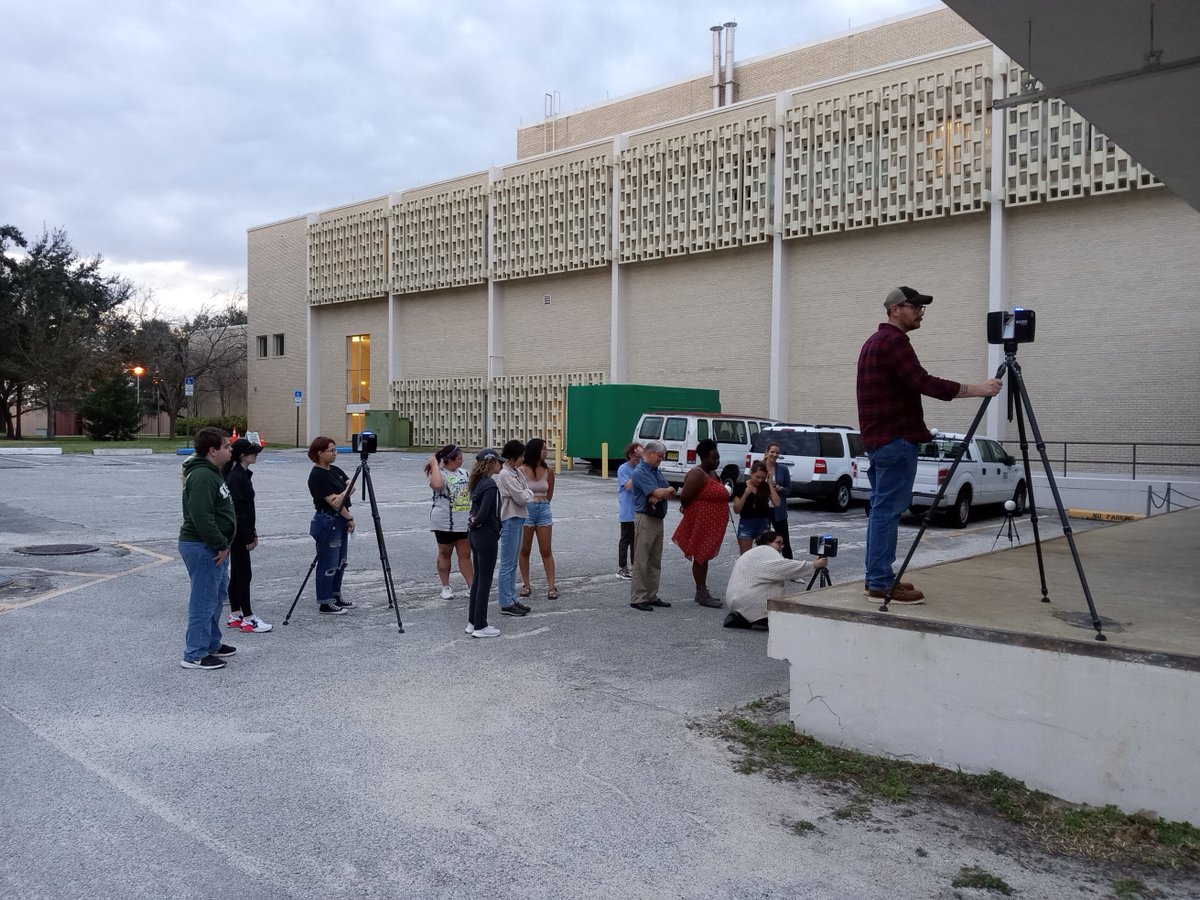 Access3DLab's tweet photo. This week, we wanted to highlight the lab tour with Dr. Tykot and his archaeology students. This lab tour and short lesson on LiDAR scanning is an amazing example of how these technologies can be applied in a real-world setting. Thank you Dr. Tykot for these amazing photos! https://t.co/s8CHwsvD2p