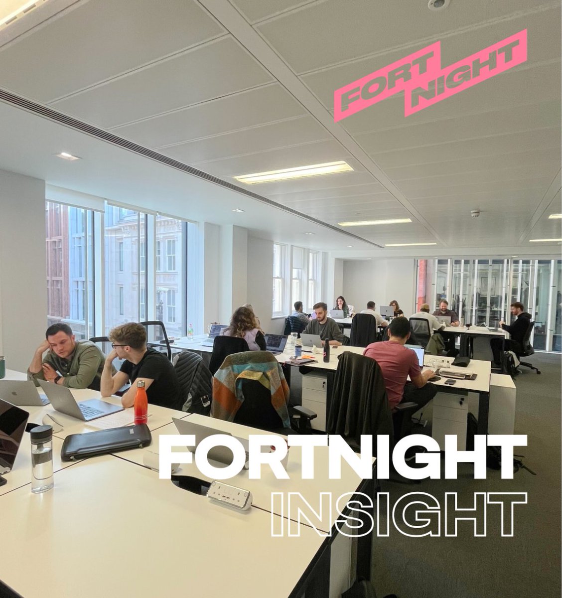 studiofortnight's tweet photo. We finally came together again. 🫶🏼

Our team grew exponentially over the last year – we are so proud to see the same combined power of teamwork and cooperation, as when we were just a small team of 6 last year.

#strategy #appstudio #agency #development #team https://t.co/7sxoWGabkd