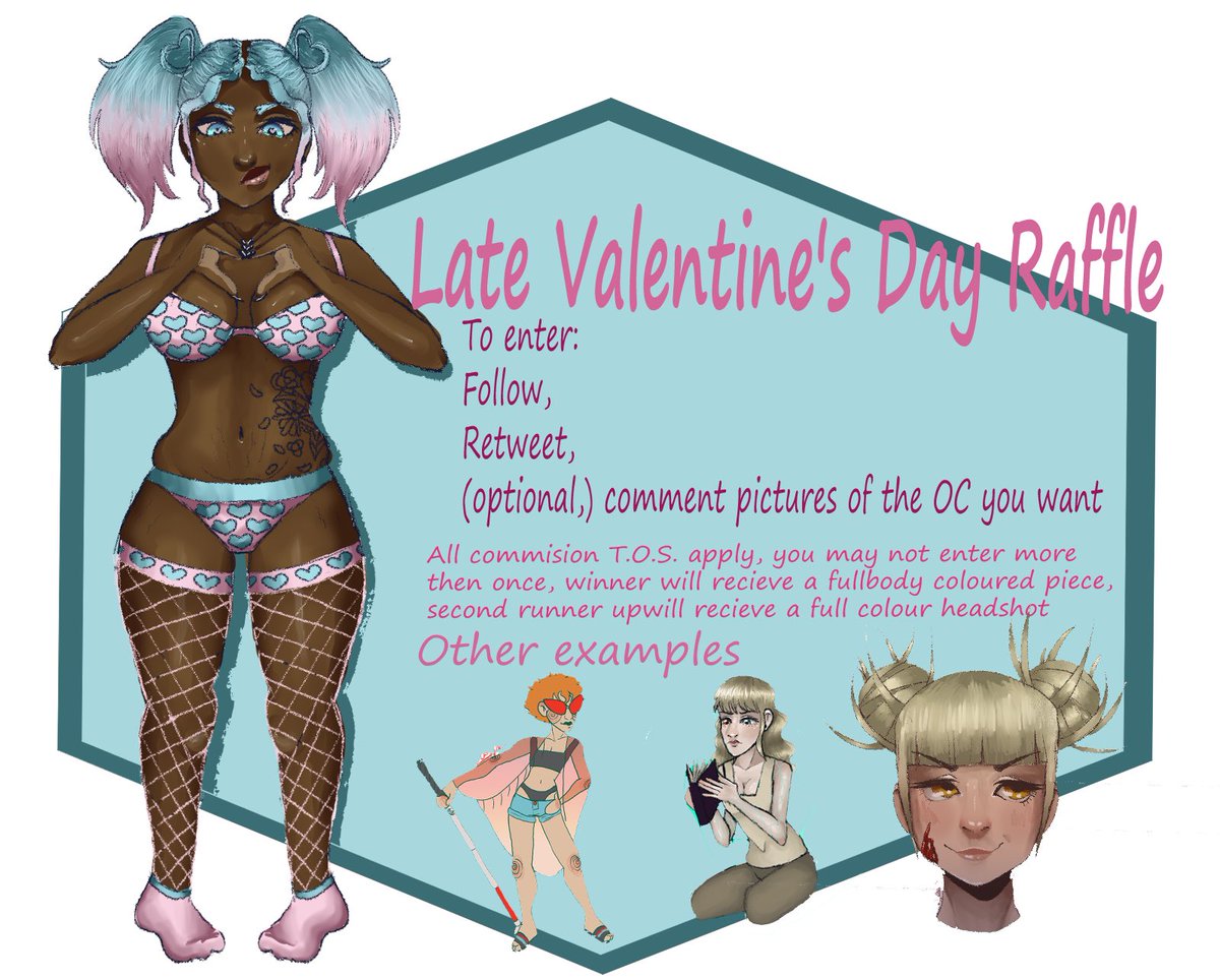 LachrymalLichen's tweet photo. Closes in five days! Any questions or concerns  can be answered here or in my dms. #raffle #artraffle #freeart https://t.co/xV2TrSDiCq
