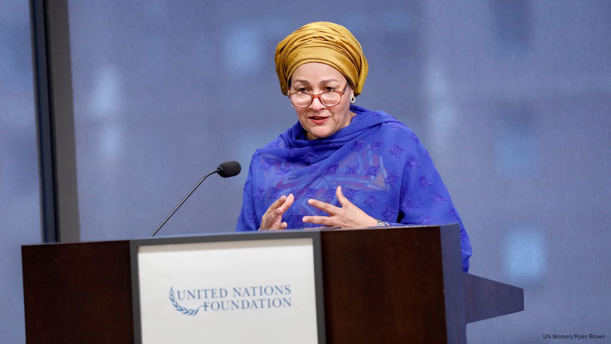 AminaJMohammed's tweet photo. It's time to change the discourse to systemic transformation for care work that disproportionately falls on women and girls.

I admire our experts who are pushing the limits for policies and action. https://t.co/mMCWSfwBCh