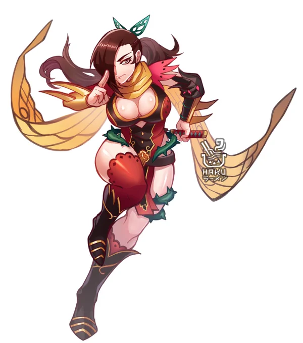 Resplendent Kagero for  . Thank you for commissioning me!#FireEmblem #FireEmblemHeroes 