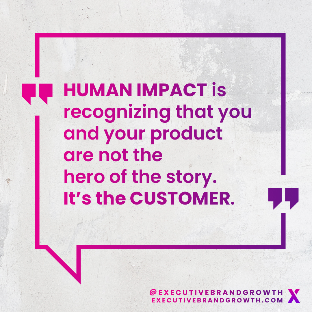 BrandExecutive's tweet photo. Remember that the customer is the hero of our story, we are just the guides on their journey to success! #humanimpact #customerjourney https://t.co/un5StbzPIE