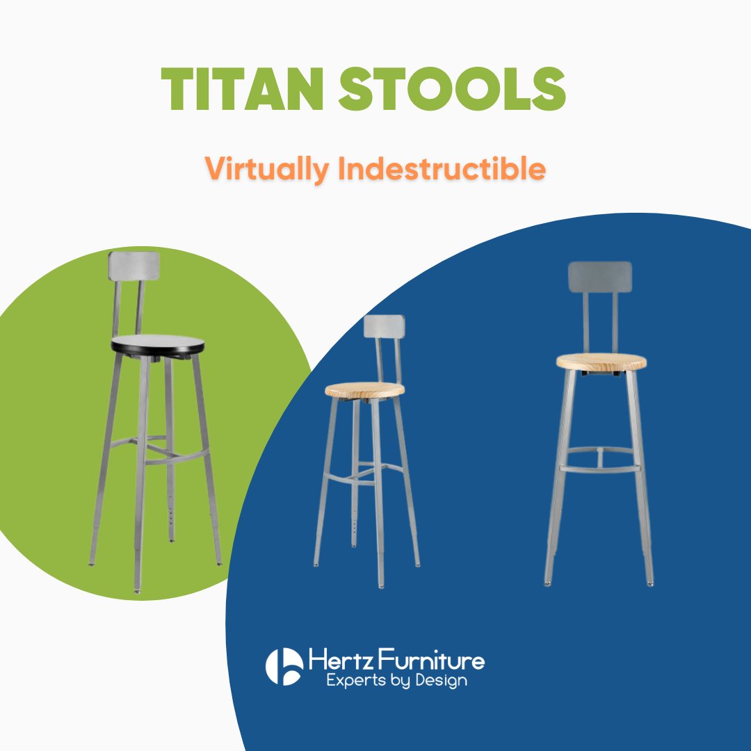 HertzFurniture's tweet photo. ๐ฌ The perfect choice for any lab! This stool is designed to provide support and comfort while being incredibly durable and virtually indestructible. Check out the selection of 48 different Titan Stools by NPS here >> https://t.co/eRojPaLVbg
#HertzFurniture #ExpertsByDesign https://t.co/ipZZFGIf6s