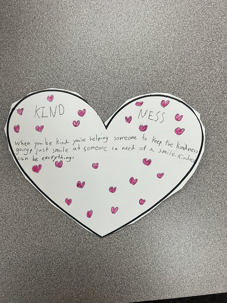 Our @GlenkirkES students are spreading kindness throughout the school! #pwcscounseling #pwcsheals