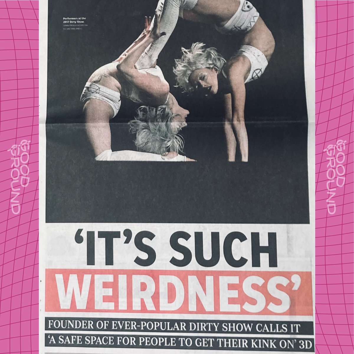 DevinRosni's tweet image. Big ups to The Detroit Free Press for writing up @GoodGroundDet’s stage at The Dirty Show!