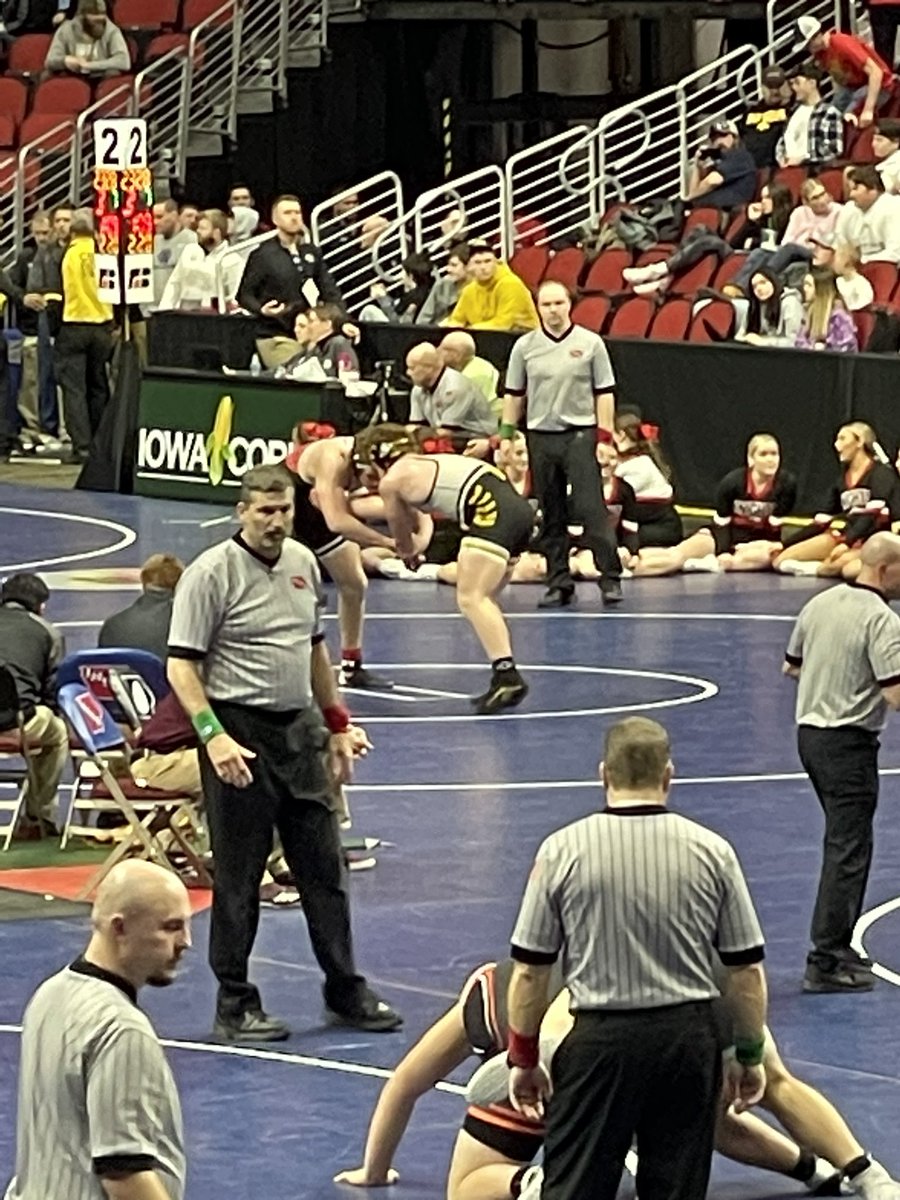 285 Evan Sorensen takes on Sheldon/South O’Brien’s Leng! Evan defeats him with a pin! Nice work!!! <a href="/AtlanticTrojans/">Atlantic Activities</a>
