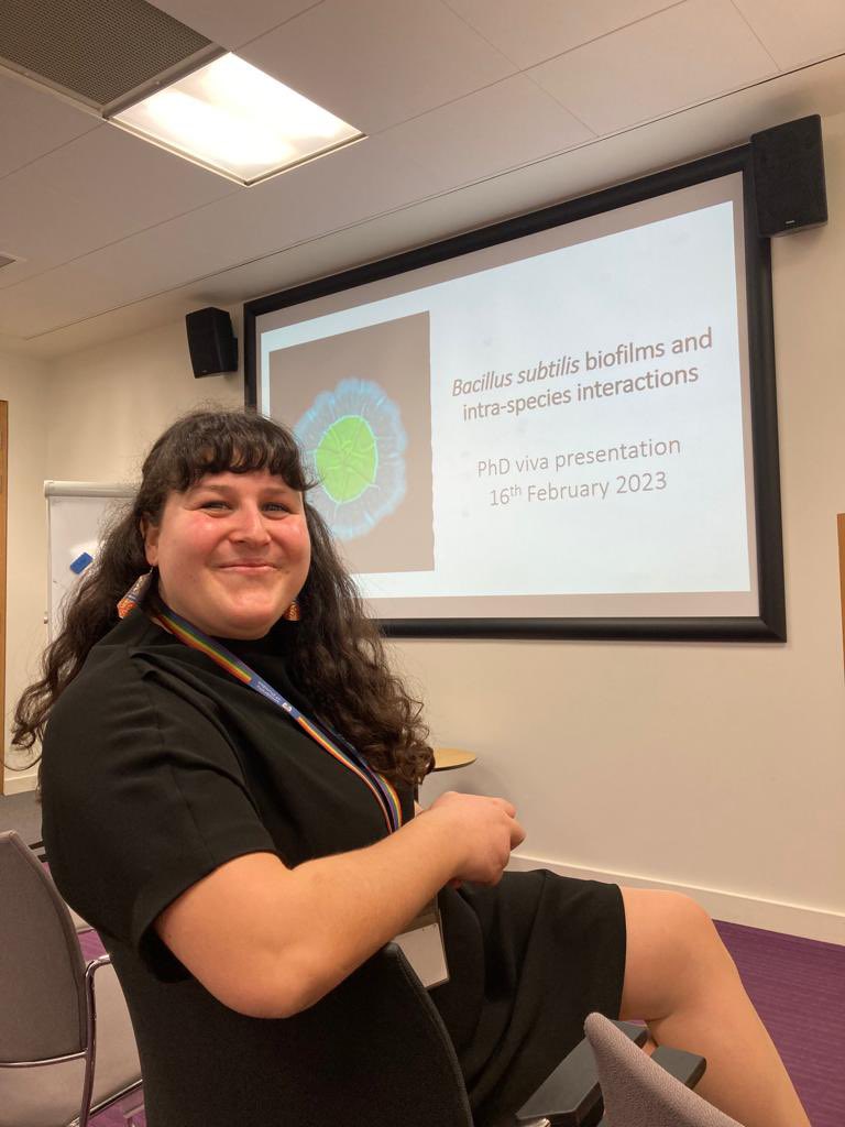 Bacterial Cities (@bacteriacities) on Twitter photo Very many congratulations to the new Dr Margarita and very many thanks to <a href="/Gingermicrobe/">Dr Emma Denham 👩🏻🦰🧬🧫🦠👩🔬🔬🥳</a> and <a href="/slow_going/">Megan Bergkessel</a> for being her examiners. Proud of you and what you have accomplished. Very many congratulations to the new Dr Margarita and very many thanks to <a href="/Gingermicrobe/">Dr Emma Denham 👩🏻🦰🧬🧫🦠👩🔬🔬🥳</a> and <a href="/slow_going/">Megan Bergkessel</a> for being her examiners. Proud of you and what you have accomplished.