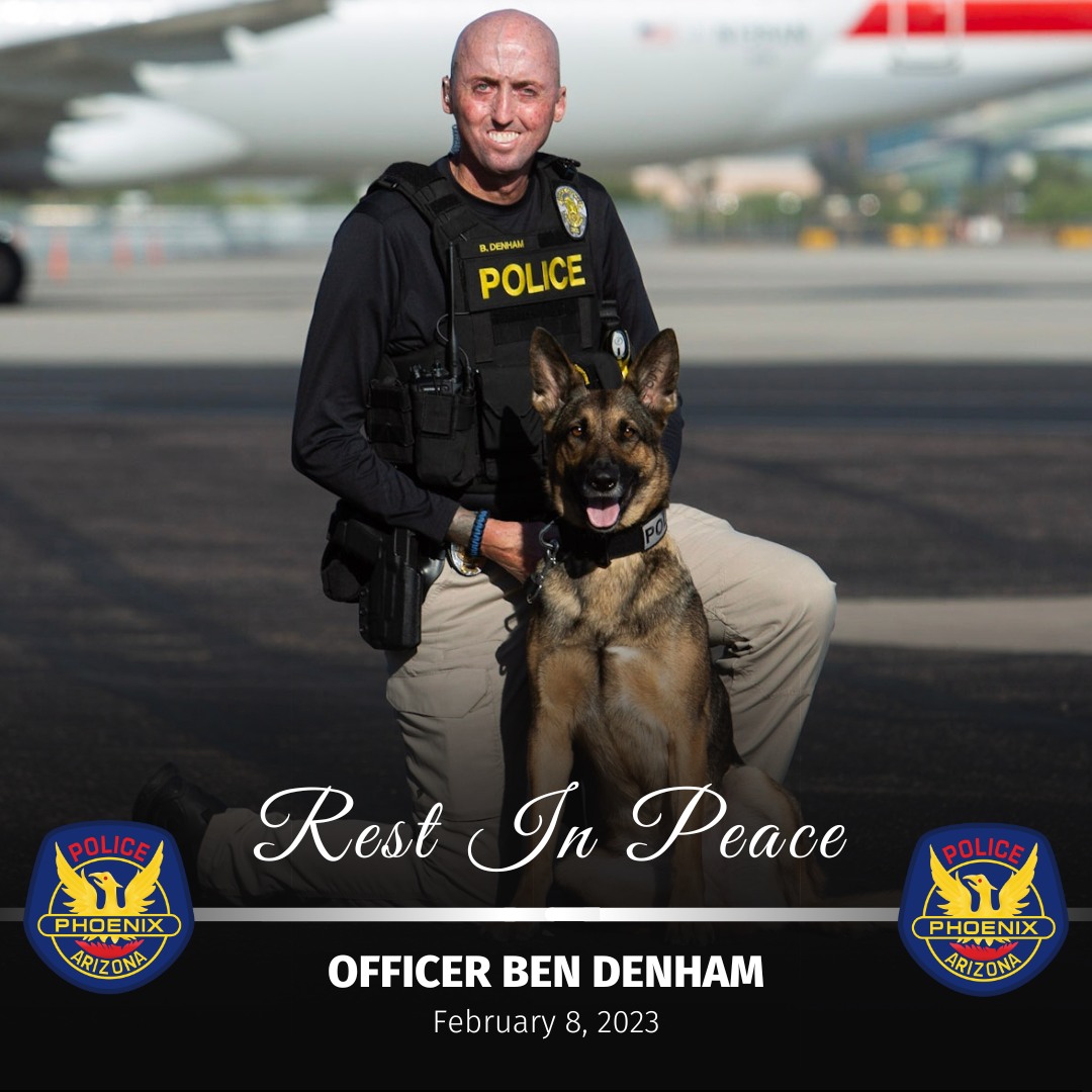 We are saddened to hear the news of another Phoenix Police officer death and send our deepest condolences to the family, friends and <a href="/PhoenixPolice/">Phoenix Police</a>