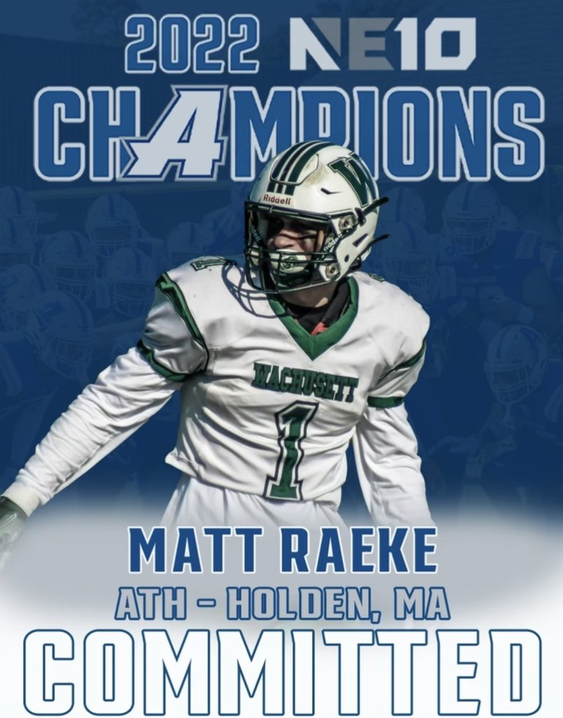 Blessed to announce my commitment to further my academic and athletic careers at Assumption University. Huge thank you to everyone that has helped me to get here, as well as <a href="/CoachMcKenzie17/">Andy McKenzie</a> for the opportunity. Can’t wait to get to work!