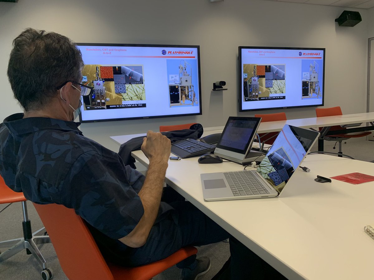 ServicesVacuum's tweet photo. Technical talk at @SydneyNano @Sydney_Uni @ServicesVacuum on Plasmionique pvd tools #sputter #glovebox #ebeam #vacuum #plasmionique #whitepapers @Kunnykun #andraniksarkissian #cvd #pecvd https://t.co/NDFtJ8gzoR