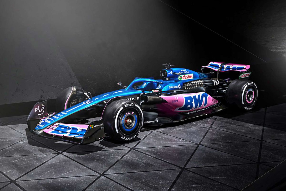 supplensois's tweet photo. #France 🇫🇷 #Formule1 #Alpine #A523 #Ocon31 #Gasly10 Alpine dévoile la F1 (L'A523) du duo Ocon/Gasly ! 📸 https://t.co/nDmArxxp6X