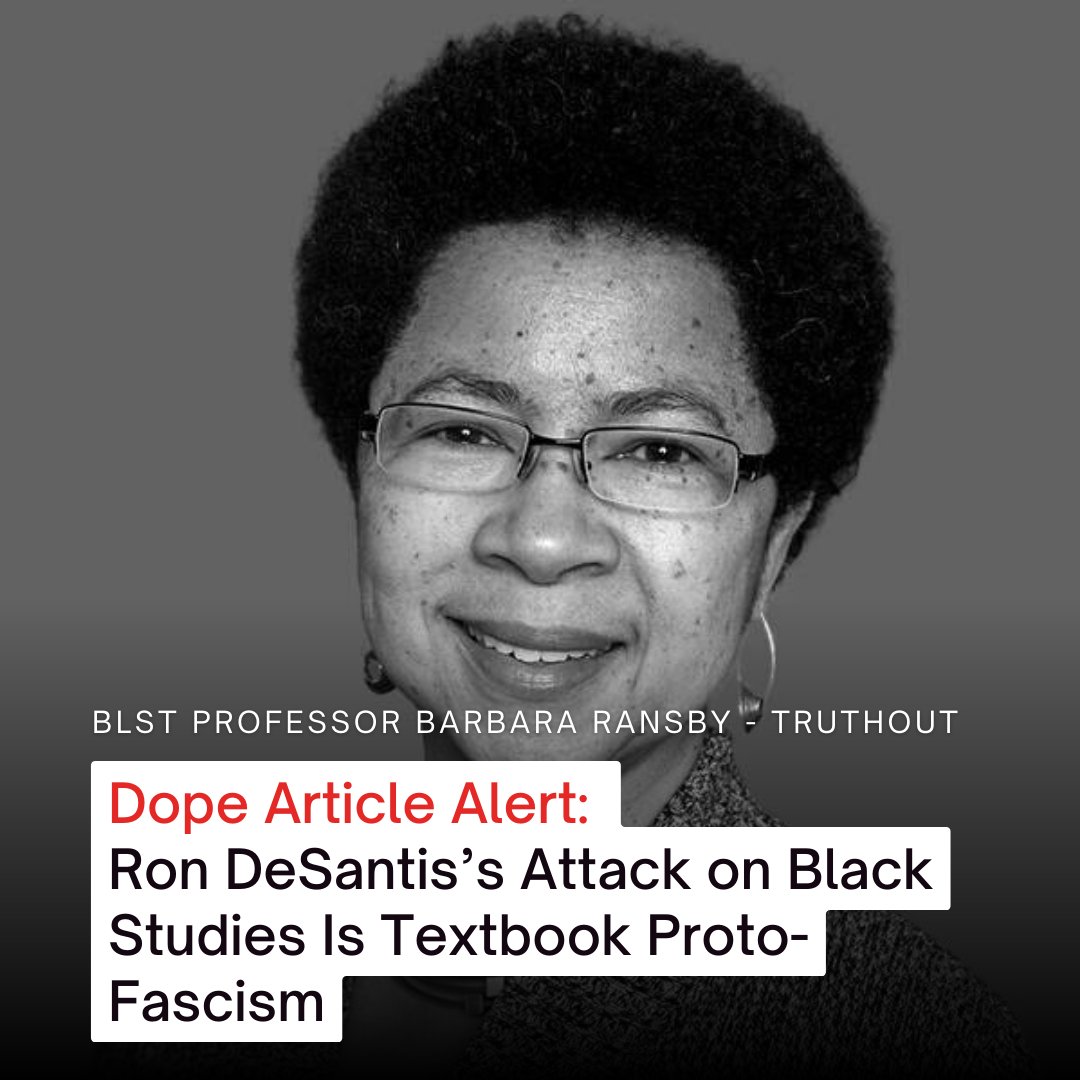 UIC Black Studies tweet media