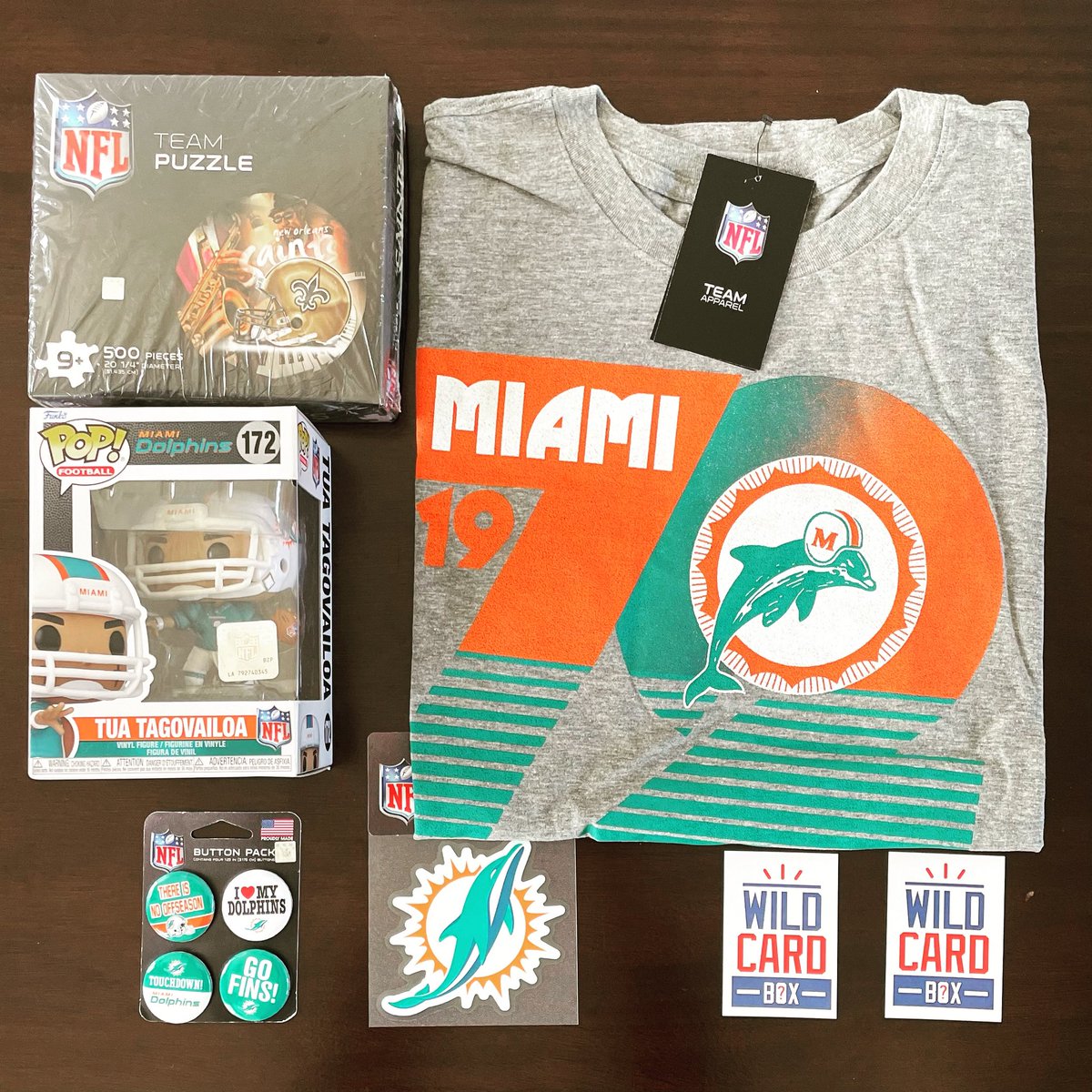 WildCard Box - Conferencia

- EQUIPO FAVORITO: #FinsUp 
- JUGADOR FAVORITO: #Tua #Tagovailoa 

Adquiere tu WildCard Box con un 15% de descuento utilizando el código: OFFSEASON.

forms.gle/gSm4rC4HF7nmNw…

Tu equipo siempre llega en WildCard Box