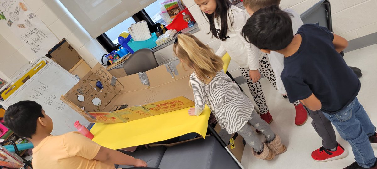 Part 2: thanks to Ms. Raffo's kindergarten class for playing with us!  We hope you learned a little about force and motion while having fun! #GoGPGators