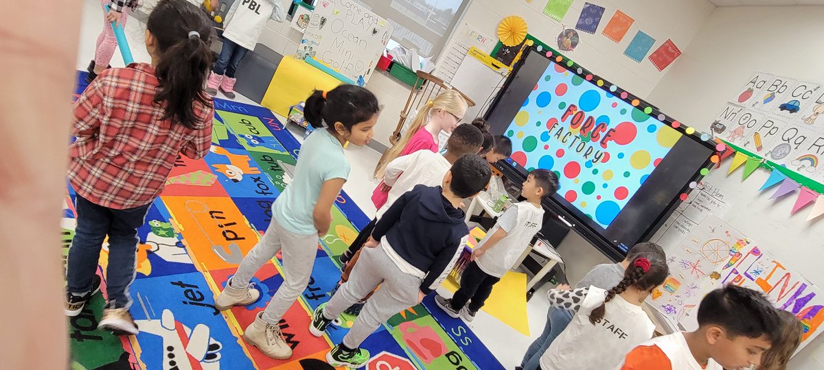 Part 4: thank you to Ms. Price's class for coming down and playing with us as well!! #GoGPGators