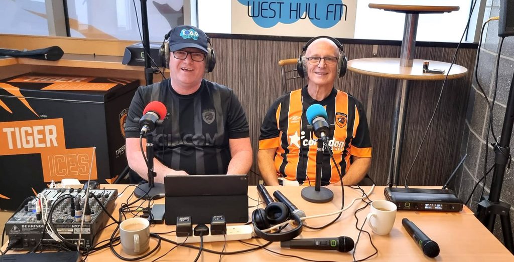 humberwave's tweet photo. TODAY on West #Hull FM:
11:00 – 13:00: Peter Fairhead’s Guilty Pleasures
13:00 – 14:00: #TigerPop with Paul Wright and Adey Wright. Talking all things #Hull
City https://t.co/jHkC6JKOU2
