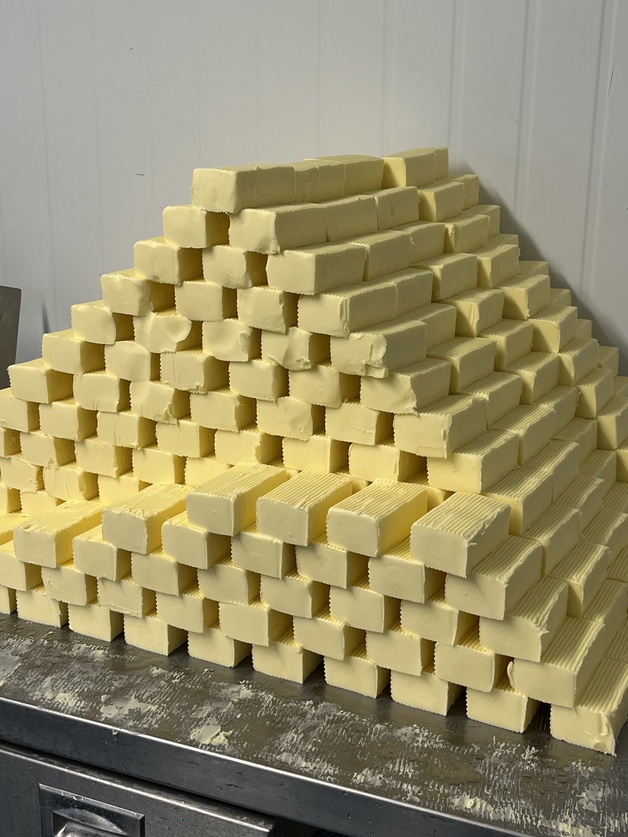 Butter mountains in Weeton! #farmhouse #handmade