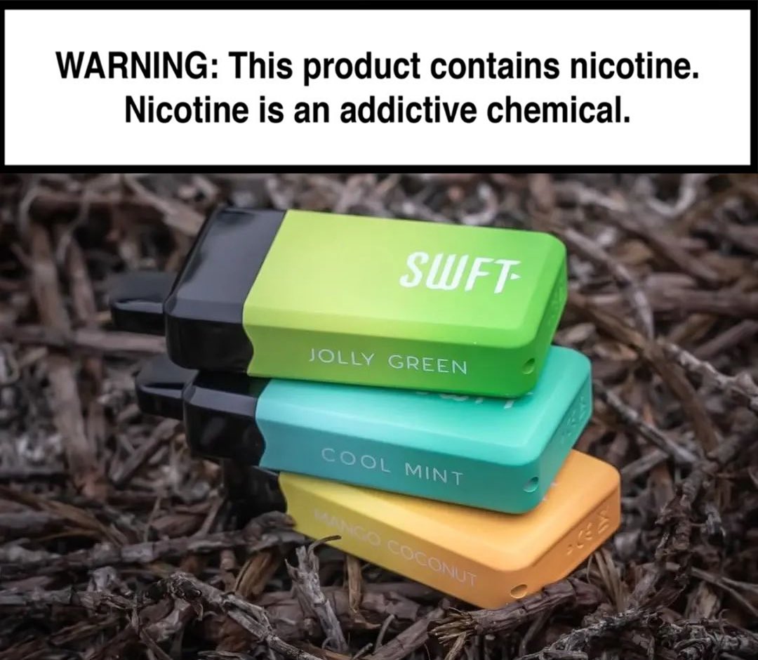 SWFT Mod 5% Recharge Disposable Device is available at CSVAPE.COM!

#CsVape #VapePorn #VapeLyfe #CoilPorn #VGOD #Vappix #VapeSociety #VapeLove #VapeFriends #Vape4You #QuitSmoke #Vape #Vapor #CaliVapers #TrickLyfe #Epic #VapeCommunity #CloudScapeVape