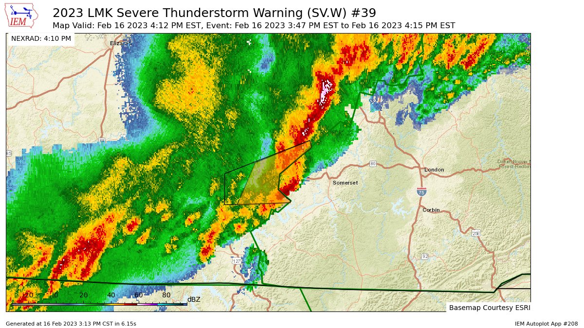 Dynamic Weather Agency LLC. Indiana on Twitter "LMK expires Severe