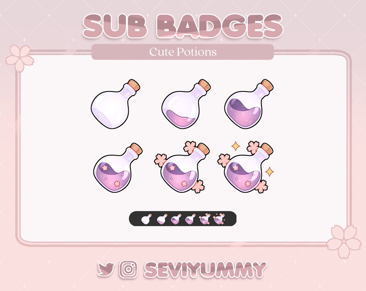 ✨ NEW Pay To Use Sub Badges✨

🌸  $5 each set 🌸

You can find these and more on my Etsy and Ko-Fi!
https://t.co/3NmXis57CD
https://t.co/hoJ9Rpdaz9 