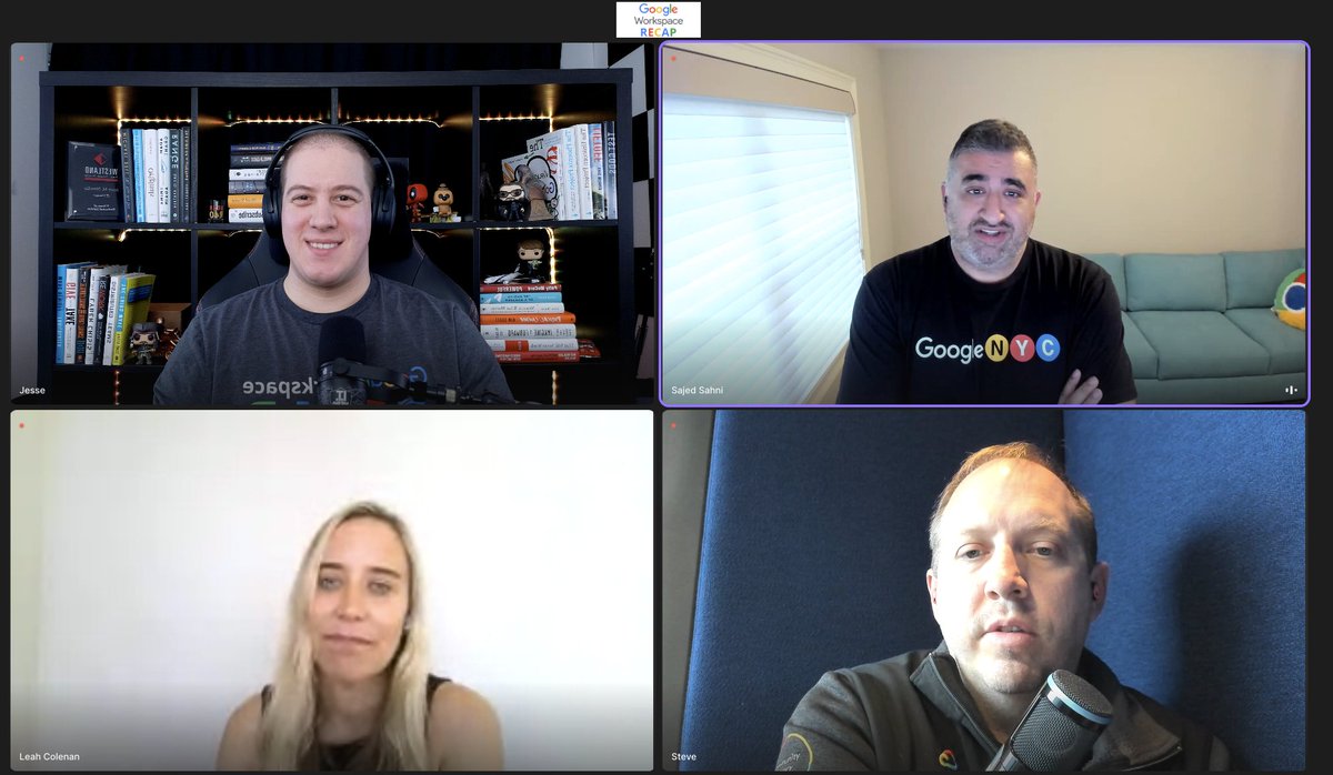 LIVE NOW Discussing the new Google Professional ChromeOS Administrator certification with the Googler's who designed it. Join us! youtube.com/live/yDOnrN51o…