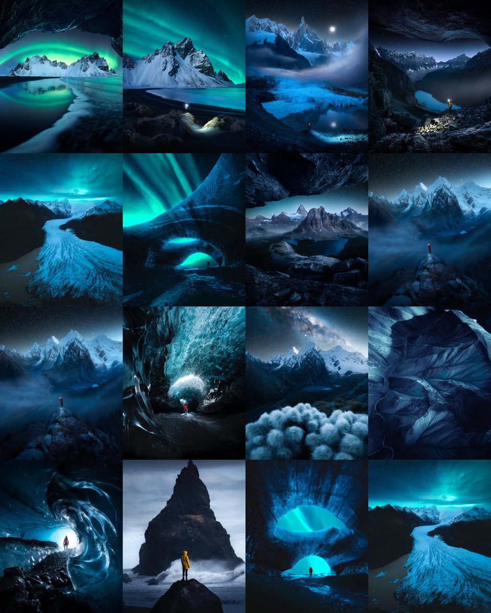 cathsimard_'s tweet photo. A 7-year long Blue color study. https://t.co/bIDRNDRhr4